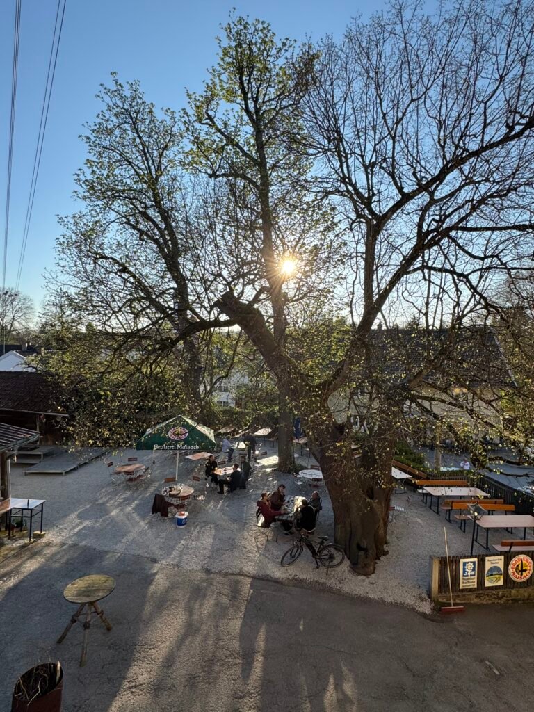 Biergarten Eröffnung am 1. Mai