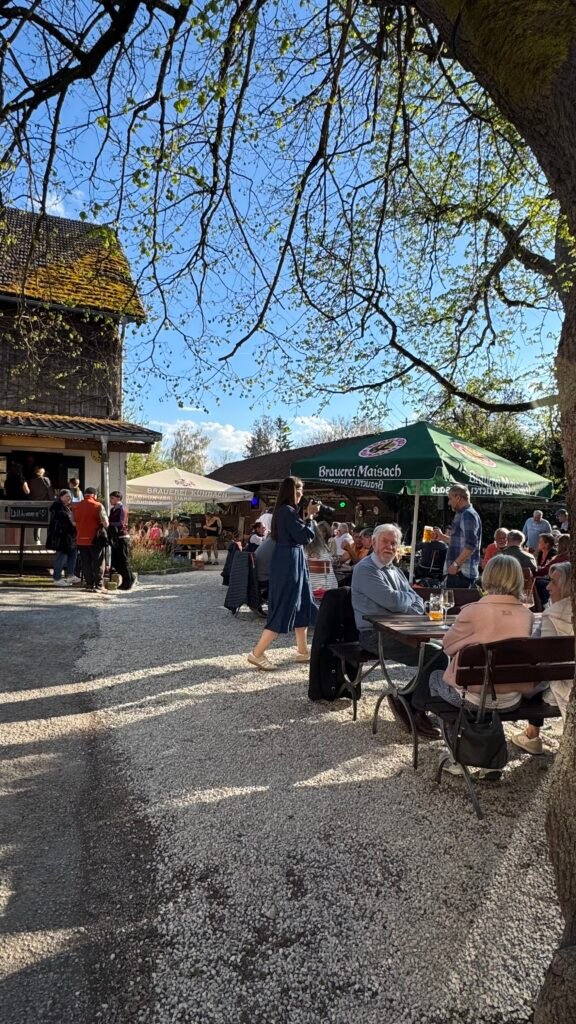 Biergarten Eröffnung am 1. Mai