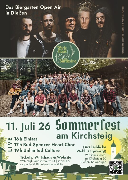 Sommerfest am Kirchsteig: Open-Air mit Livemusik