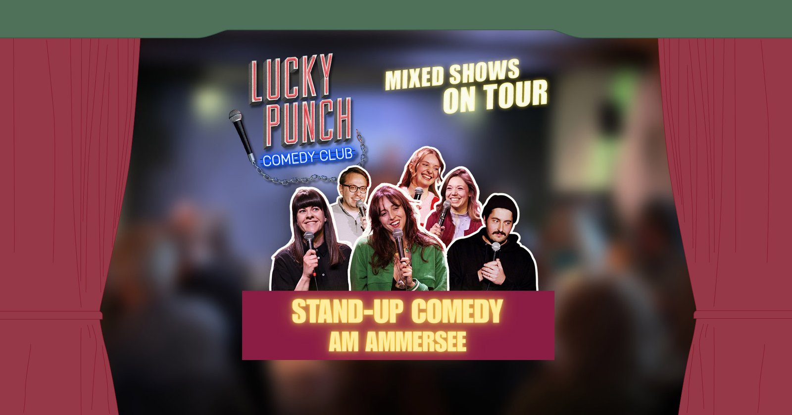 Lucky Punch on Tour - Stand Up Comedy am Ammersee - Mixed Shows